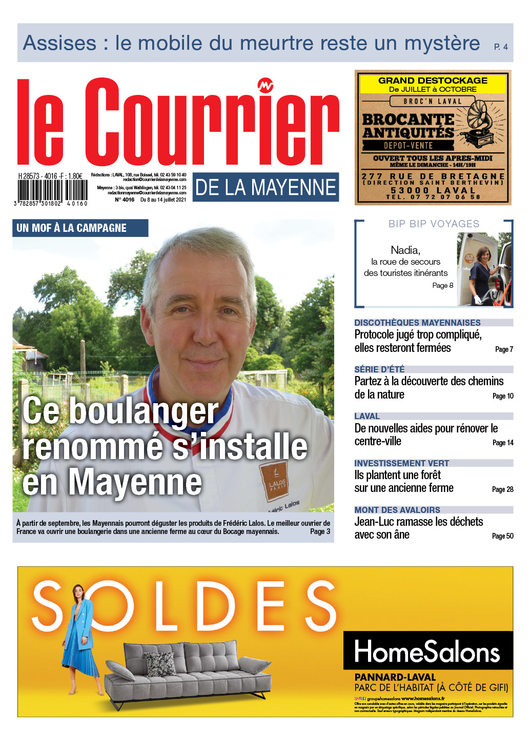 Un MOF à la campagne : ce boulanger renommé s’installe en Mayenne